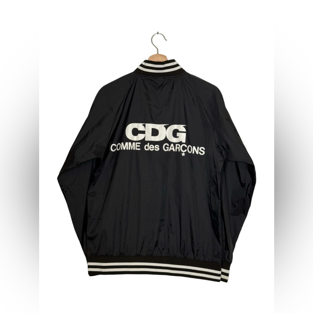 CDG Comme Des Garcons Logo Stadium Baseball Varsity Jacket - 2019AW